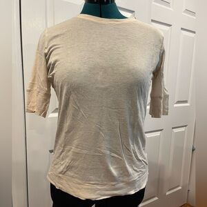 Beige Theory layering tee
